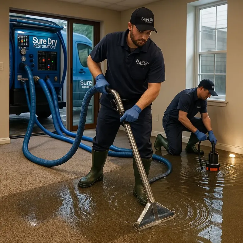 Water Extraction and Removal process in Decatur, TX